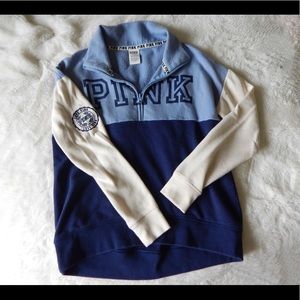 VS PINK quarter zip
